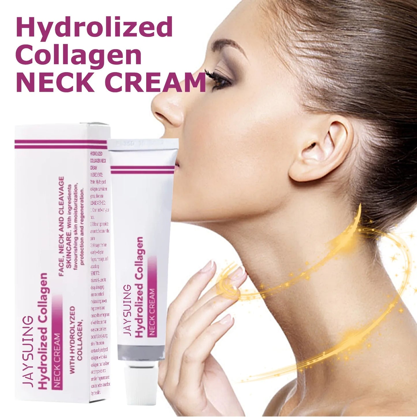 Neck Lines Protein Cream Collage Anti-aging Eliminate Double Chin