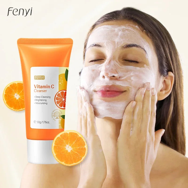 Cherry Blossom or Vitamin C Skincare Face Wash Foam Face