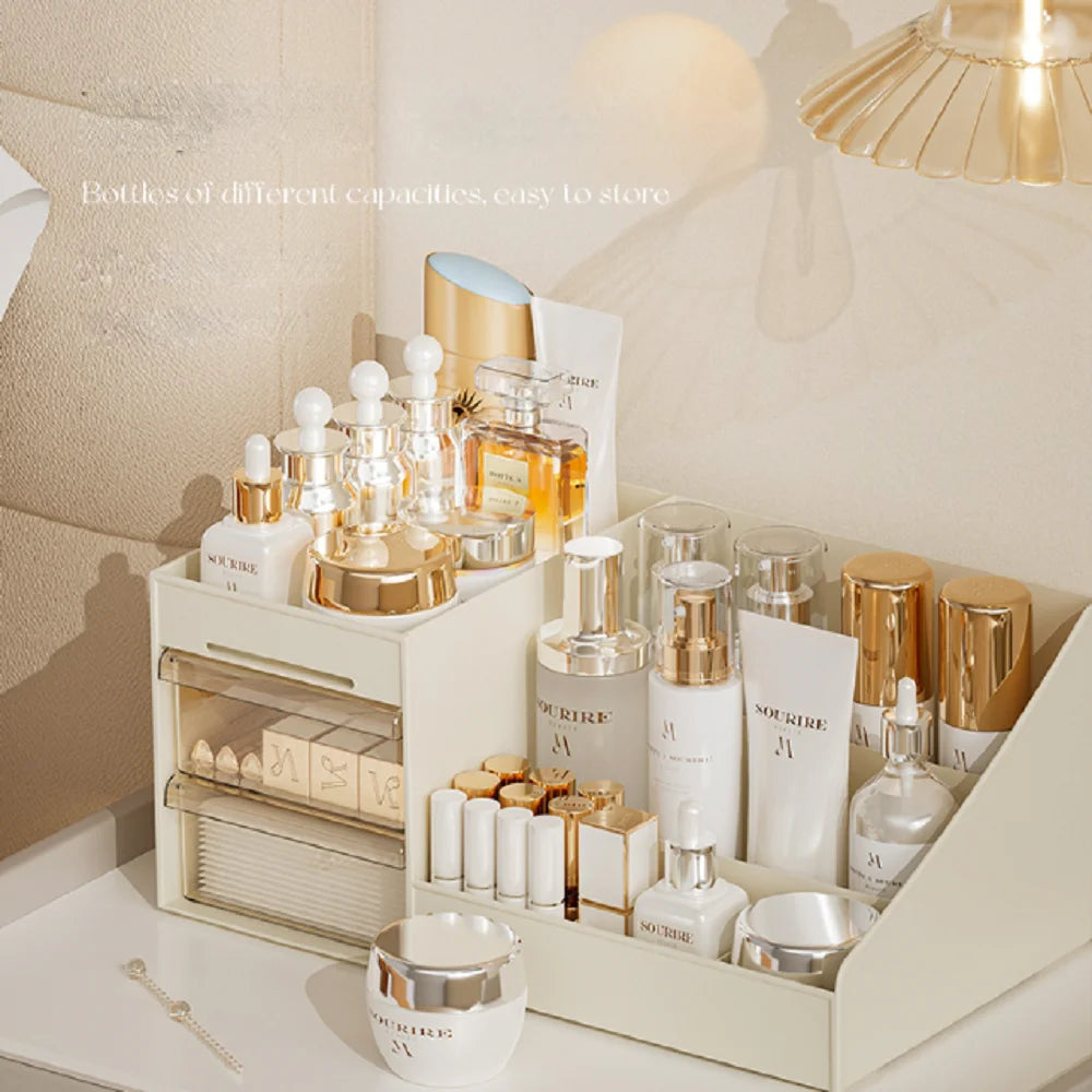 Transparent Drawer Style Makeup Storage Box