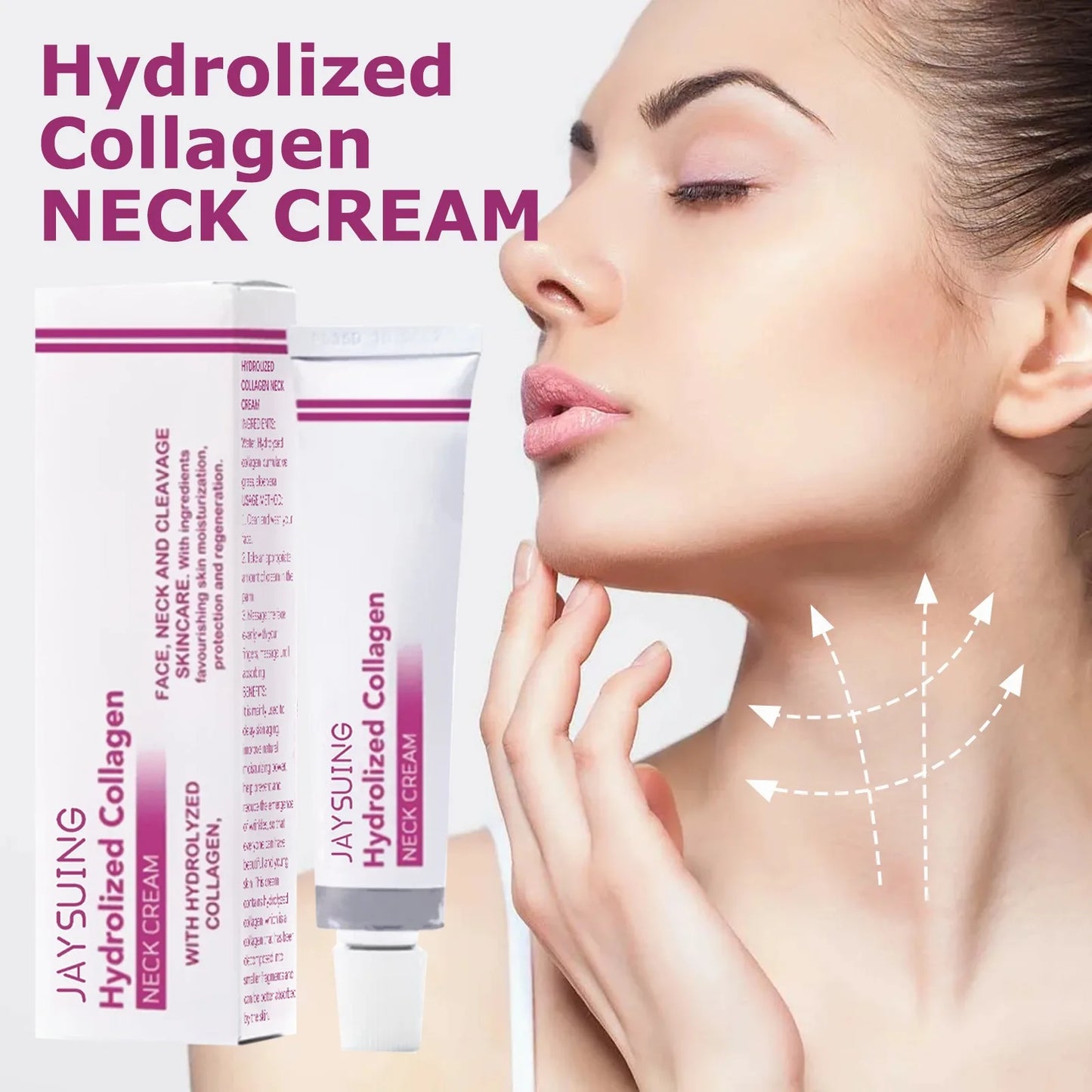 Neck Lines Protein Cream Collage Anti-aging Eliminate Double Chin