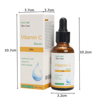 Vitamin C undiluted skin