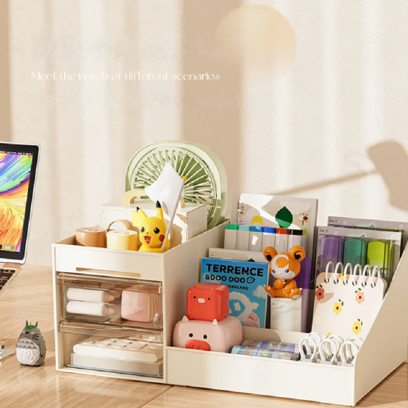 Transparent Drawer Style Makeup Storage Box