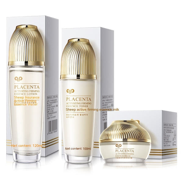 Placenta Active Toner Lotion Skin Care Product Set