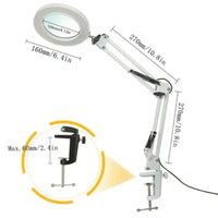 NEW Illuminated Magnifier USB 3 Colors LED Magnifying Glass for Soldering Iron Repair/Table Lamp/Skincare Beauty