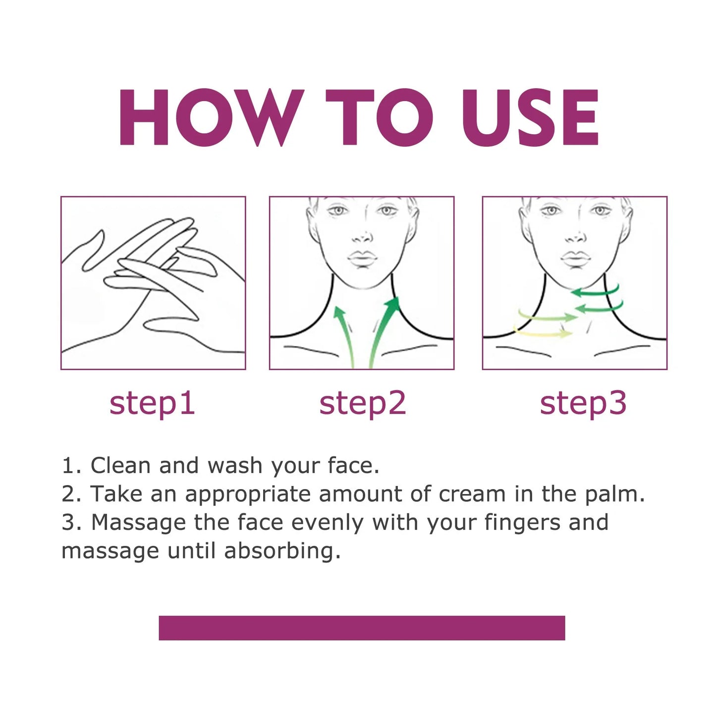 Neck Lines Protein Cream Collage Anti-aging  Eliminate Double Chin