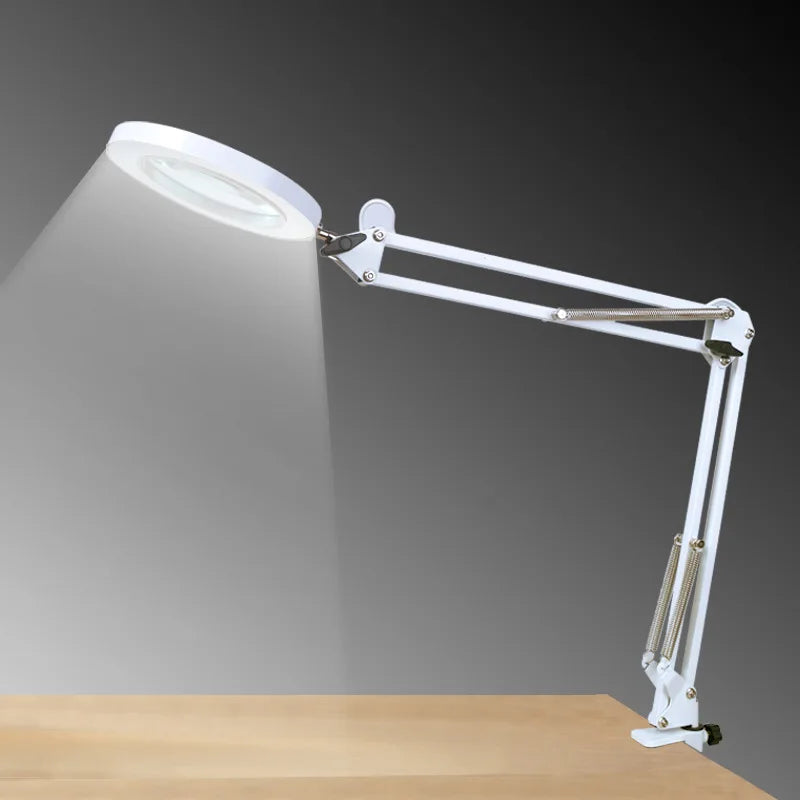 NEW Illuminated Magnifier USB 3 Colors LED Magnifying Glass for Soldering Iron Repair/Table Lamp/Skincare Beauty