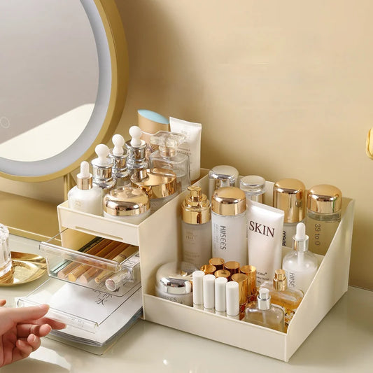 Transparent Drawer Style Makeup Storage Box