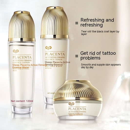 Placenta Active Toner Lotion Skin Care Product Set